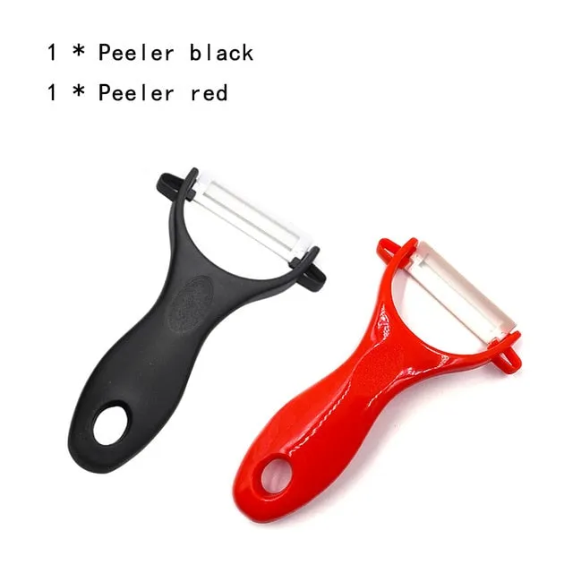 Vegetable Fruit Potato Peeler Cutter Household Ceramic Gadget Peeling Portable Home Kitchen Tools Accessories 1375cm 1pcs DB Global Surplus Female Sex Toys