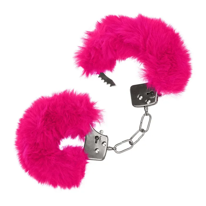 Vibrators California Exotic Ultra Fluffy Furry Cuffs Pink Vibrators California Exotic Ultra Fluffy Furry Cuffs Pink