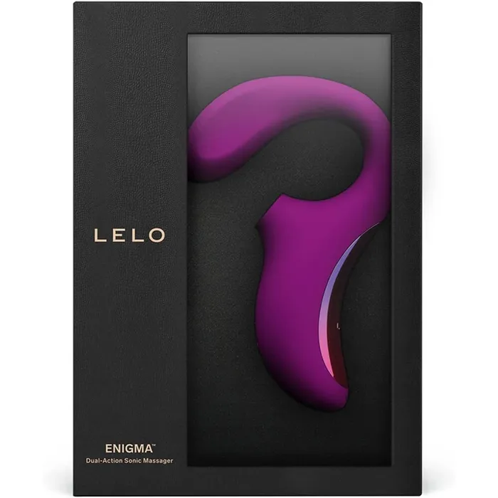 Vibrators Lelo Lelo Enigma Dual Massager Deep Rose Vibrators Lelo Lelo Enigma Dual Massager Deep Rose