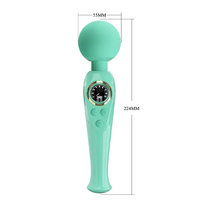 Vibrators Pretty Love Pretty Love Skyler Wand With LED Display Vibrators Pretty Love Pretty Love Skyler Wand With LED Display