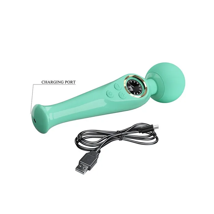 Vibrators Pretty Love Pretty Love Skyler Wand With LED Display Vibrators Pretty Love Pretty Love Skyler Wand With LED Display