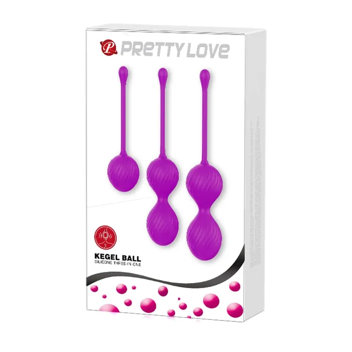 Vibrators PRETTY LOVE Pretty Love Triple Kegel Balls