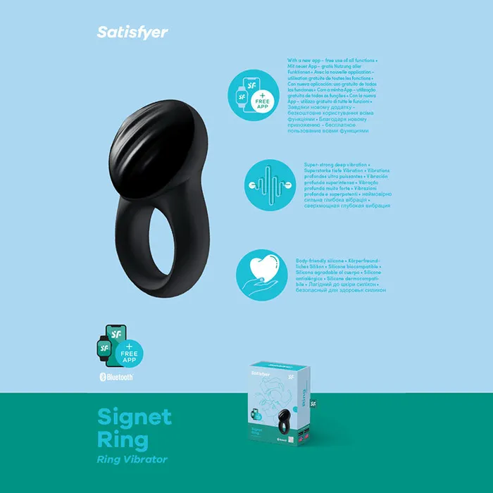 Vibrators Satisfyer Satisfyer Signet Ring