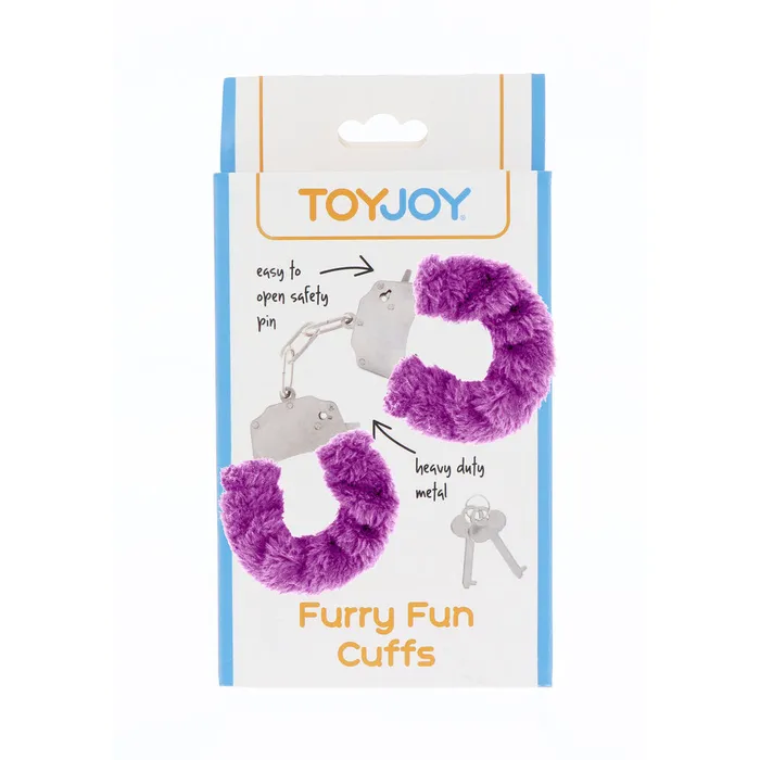 Vibrators Toy Joy Sex Toys ToyJoy Furry Fun Wrist Cuffs Purple Vibrators Toy Joy Sex Toys ToyJoy Furry Fun Wrist Cuffs Purple