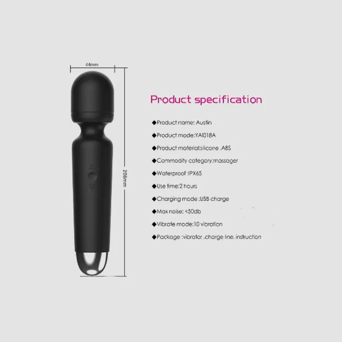 Vibrators Wild Nights Austin Wand Vibrator