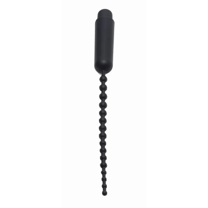 Dark Rod Vibrating Beaded Silicone Sound | Master Series Female Sex Toys