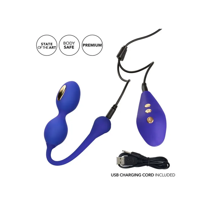 Female Sex Toys | California Exotic Impulse Intimate Estim Remote Dual Kegal Exerciser