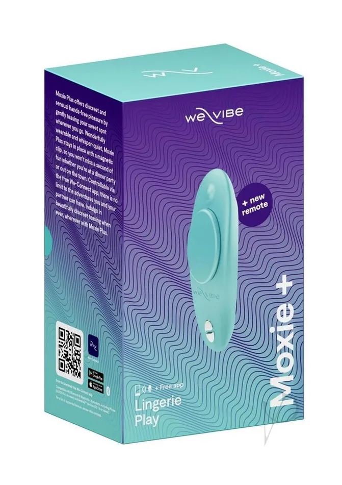 Female Sex Toys ECN WeVibe Moxie Wearable Rechargeable Silicone Panty Vibe Clitoral Stimulator with Remote