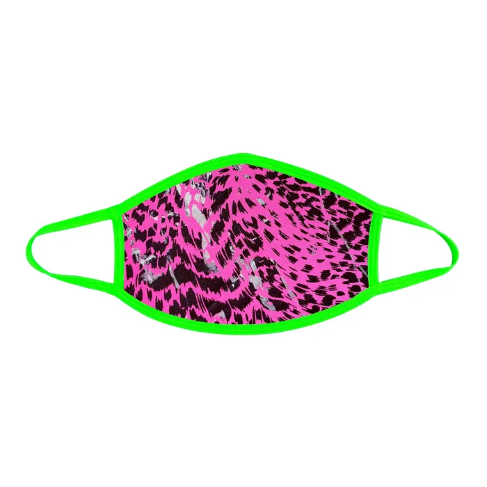 Female Sex Toys Sale Toxic Kitty Uv Face Mask With Neon Green Trim