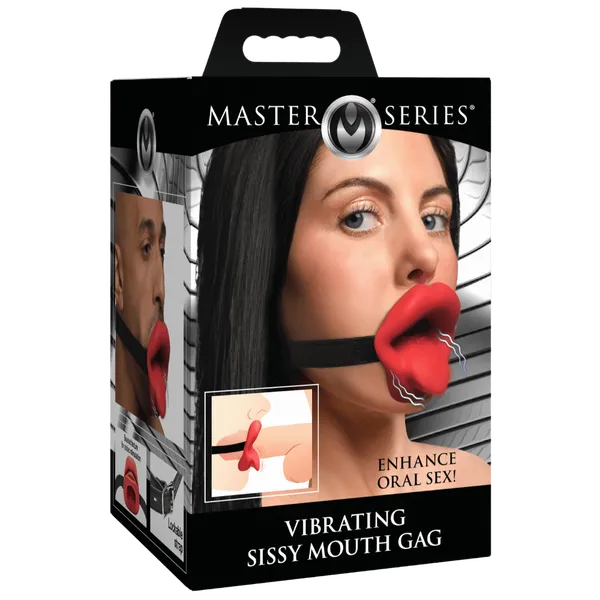 Female Sex Toys | Xr Brands Vibrating Sissy Mouth Gag