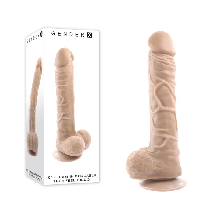 Gender X Dildos Gender X 10 FLEXSKIN POSEABLE TRUE FEEL Light