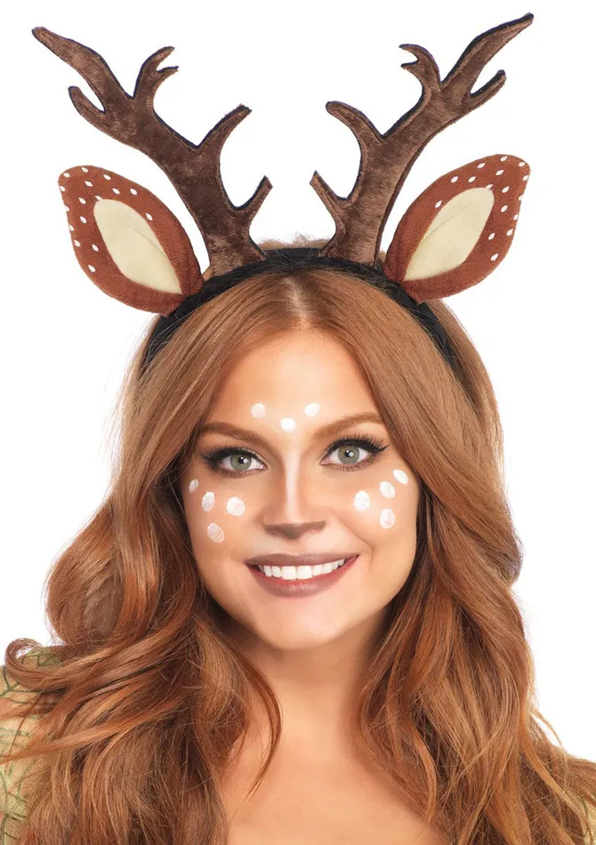 Leg Avenue Fawn Ear Antler Animal Costume Headband Vibrators