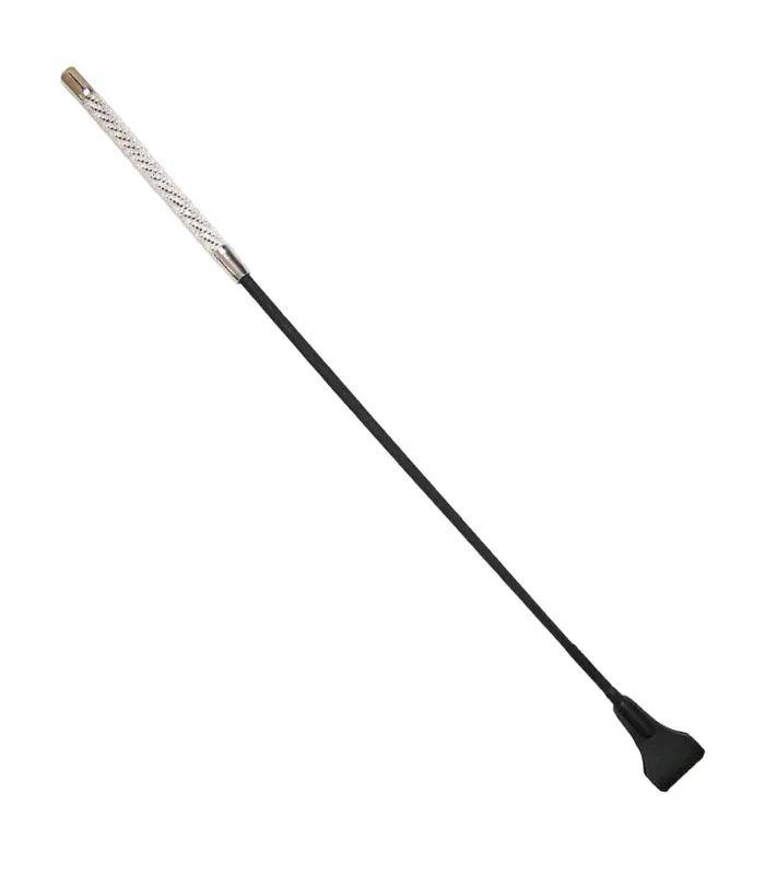 Love in Leather Vibrators LL CRO017 Long Diamente Handle
