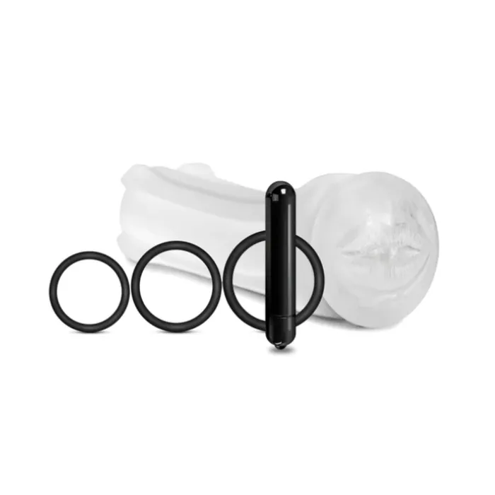 Male Sex Toys | GLOBAL NOVELTIES MSTR B8 Vibrating Mouth Pack