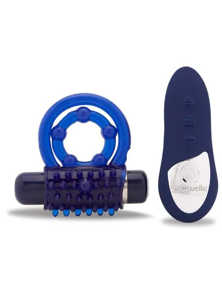 NU Sensuelle Vibrators | NS R/C ENDURE Cockring Blue NU Sensuelle Vibrators | NS R/C ENDURE Cockring Blue
