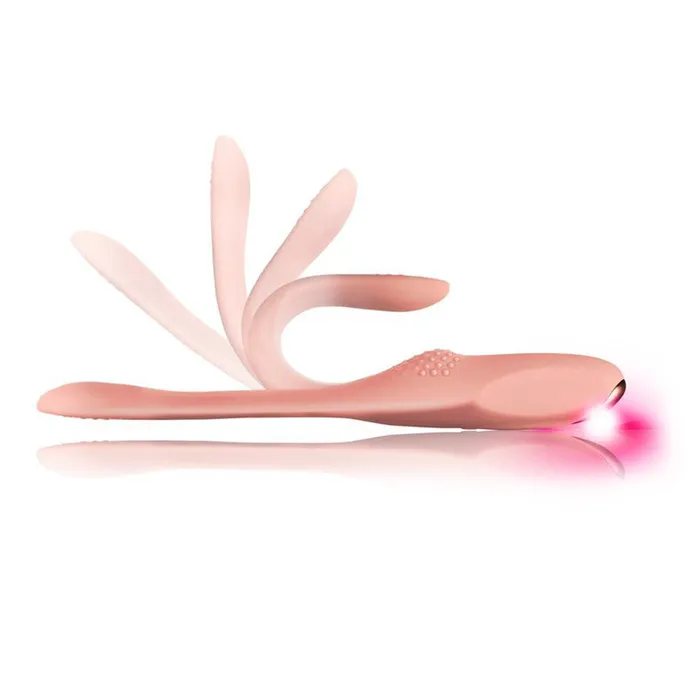 Rocks Off Ltd Vibrators | Rocks Off Two Vibe Pink Ultimate Flexible Pleasure Vibe