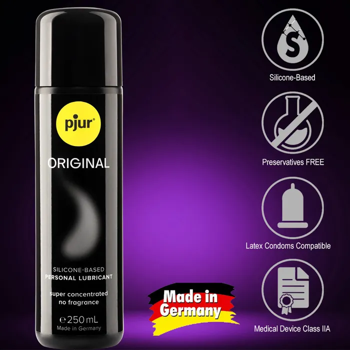 Sexual Health & Wellbeing | 2x Pjur Original 250ml Bodyglide Personal Lubricant Silicone Sex Lube - Pjur