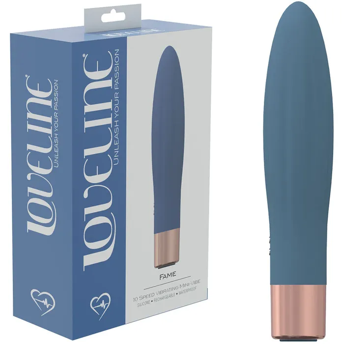 Shots Toys Vibrators LOVELINE Fame Blue