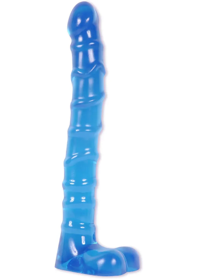 Dildos | Doc Johnson Raging Hard-Ons - Slimline Anal Series - Ass Play Ballsy Dildo with Balls