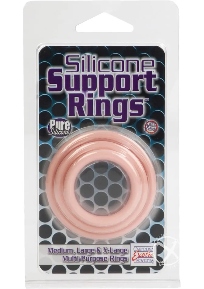 Female Sex Toys California Exotic Novelties Llc Silicone Support Rings Ivory