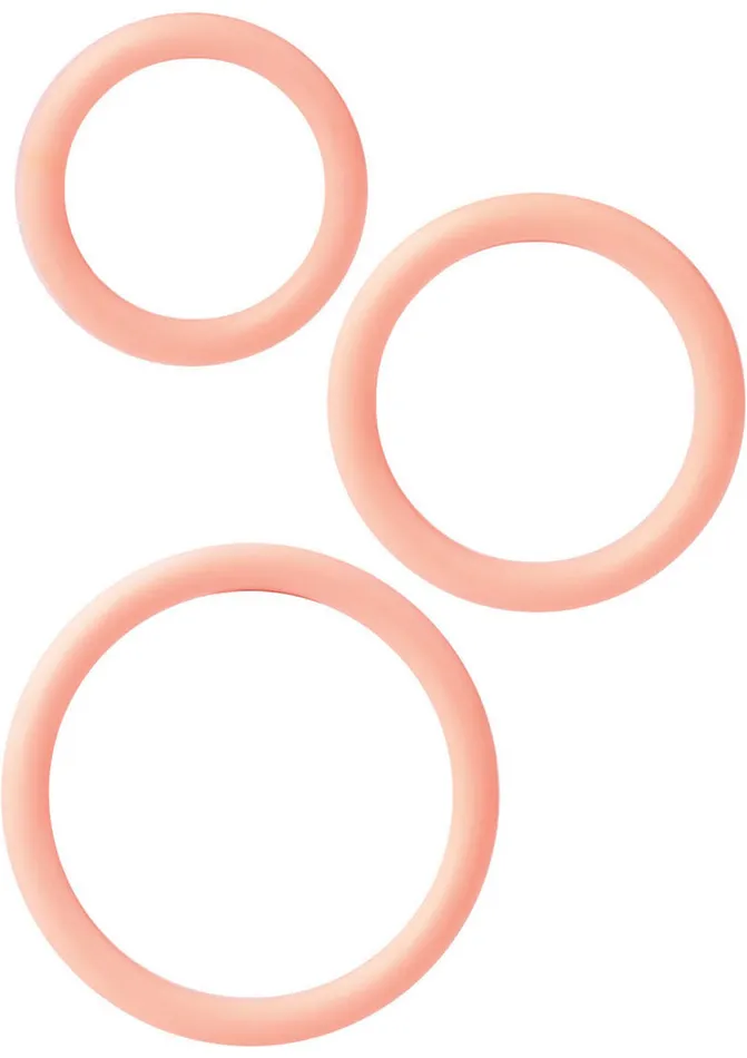 Female Sex Toys | California Exotic Novelties, Llc Silicone Support Rings - Ivory