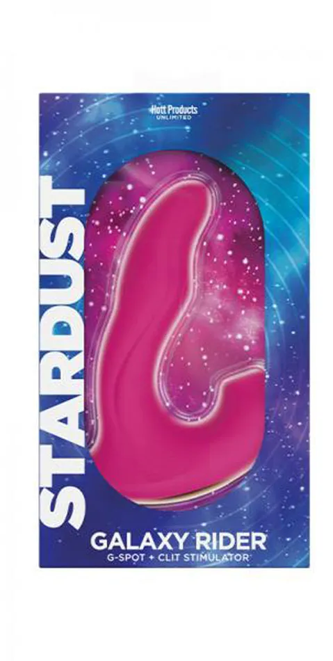 Hott Products Vibrators Stardust Galaxy Rider Pink