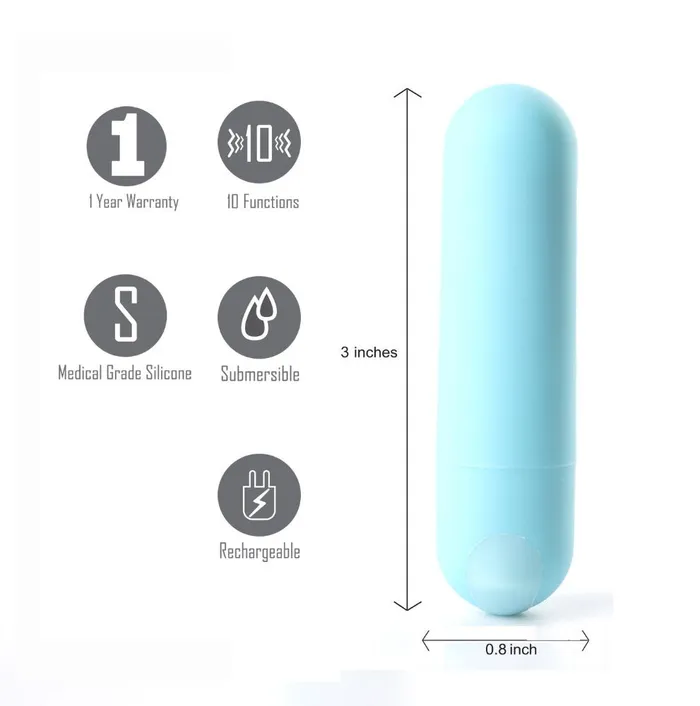 Maia Jessi 420 Rechargeable Mini Bullet | Female Sex Toys