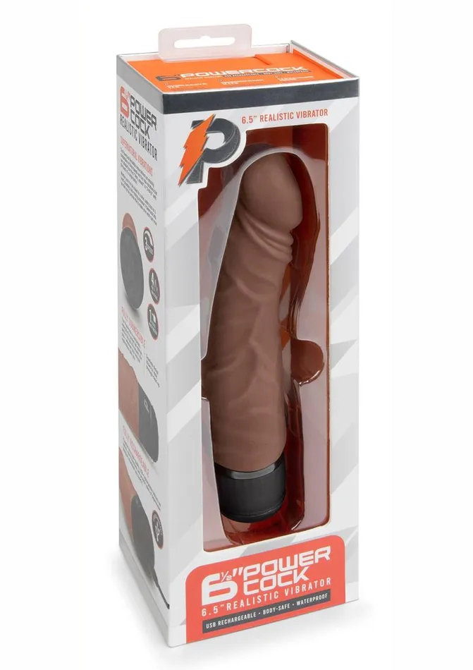 Powercocks Female Sex Toys | Powercocks Silicone Rechargeable Realistic Vibrator