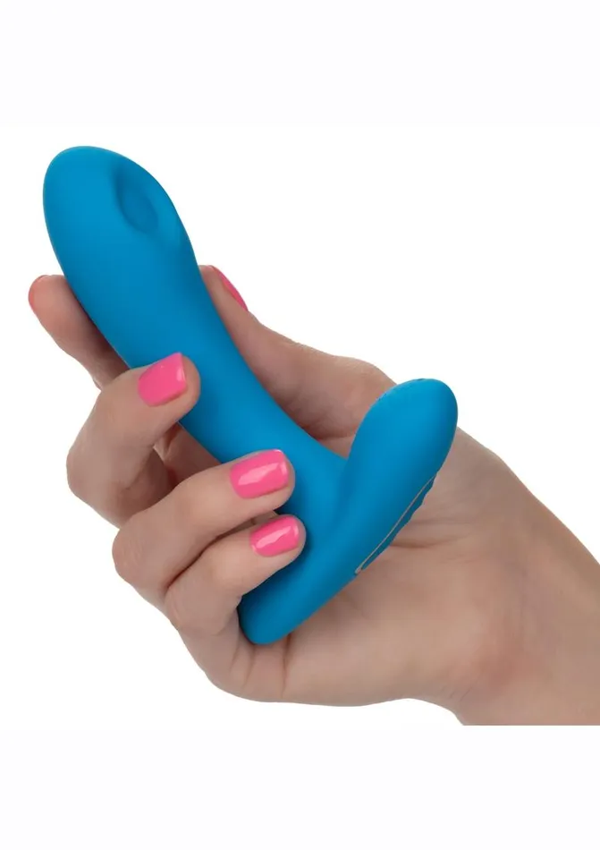 Silicone Remote Pulsing Pleaser Rechargeable Vibrator with Remote Control | Remote Controlled Vibes Female Sex Toys