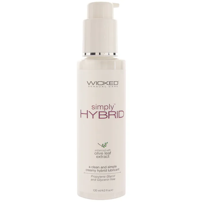 Vibrators Wicked Simply Hybrid Lube 4oz