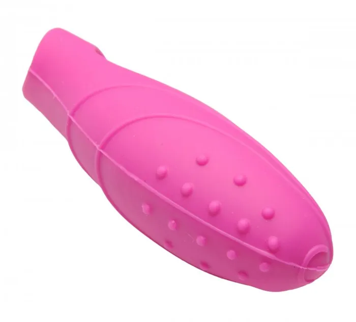 Vibrators | XR Brands Frisky Bang Her Silicone G-Spot Finger Vibe Pink