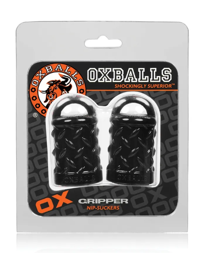 Oxballs Anal | Oxballs Gripper Nipple Suckers - Black