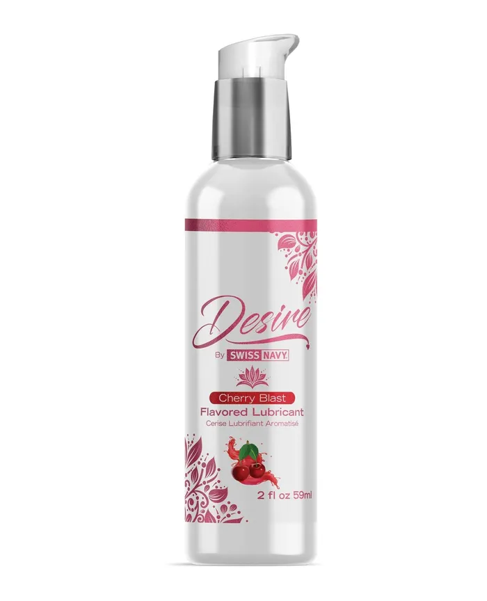 Swiss Navy Desire Cherry Blast Flavored Lubricant 2 oz Swiss Navy Vibrators