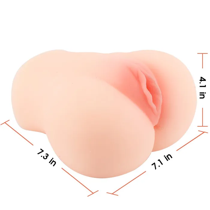 73 3D Silicone Realistic Pussy Ass Male Masturbator ADLTOYFUN Male Sex Toys