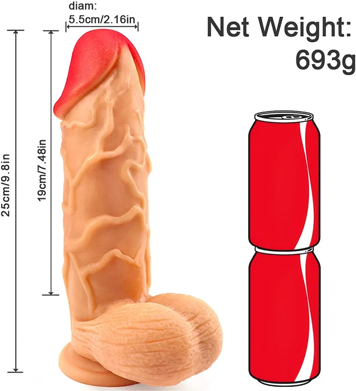 ADLTOYFUN Female Sex Toys Giant Realistic Dildo