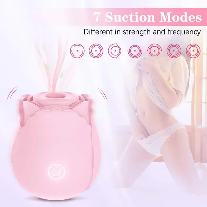ADLTOYFUN Vibrators Simu ROSE Clit Sucker