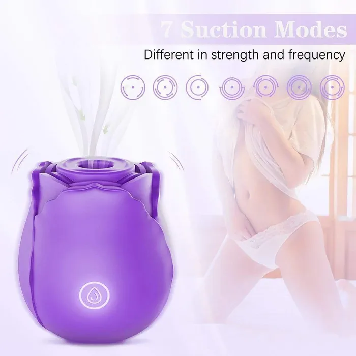 ADLTOYFUN Vibrators Simu ROSE Clit Sucker