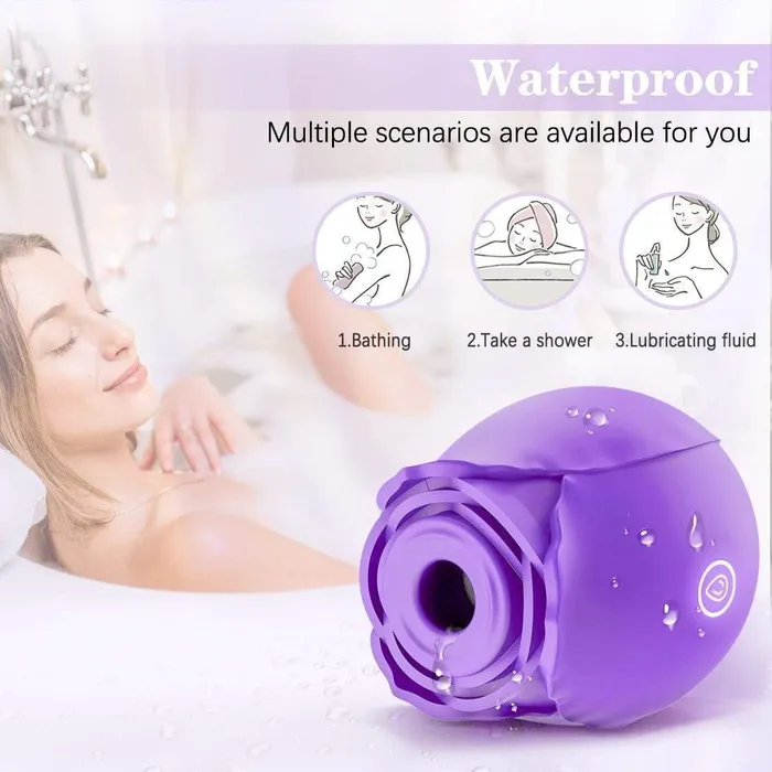 ADLTOYFUN Vibrators Simu ROSE Clit Sucker