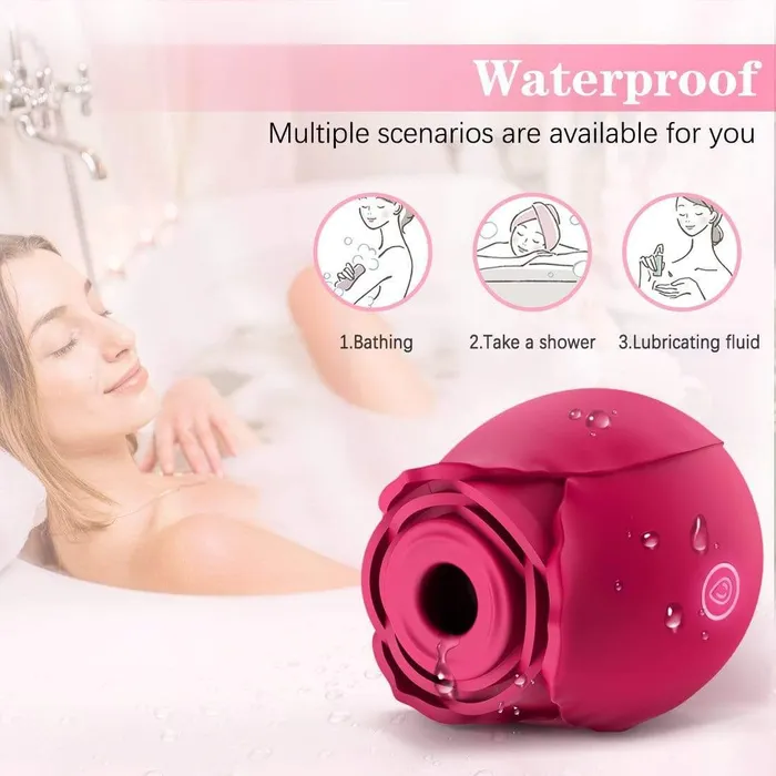 ADLTOYFUN Vibrators Simu ROSE Clit Sucker