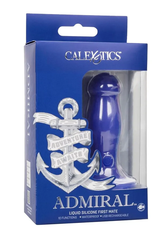 Admiral Male Sex Toys Admiral Liquid Silicone First Mate Rechargeable Anal Probe