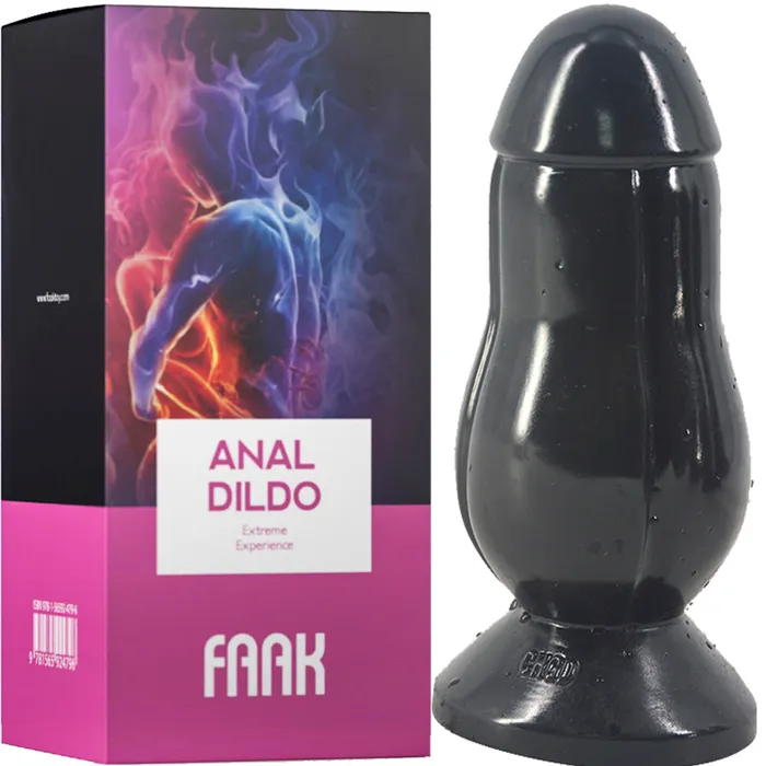 Anal FAAK FAAKCHGD016 Fat Anal Plug Dildo Dong Black