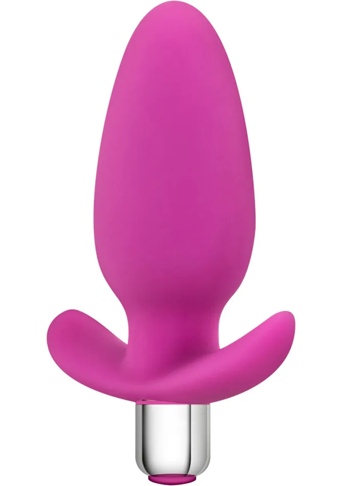 Anal Luxe Luxe Little Thumper Silicone Vibrating Butt Plug