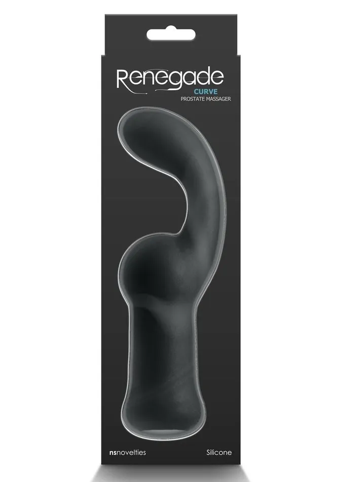 Anal Renegade Curve Rechargeable Silicone Prostate Massager Renegade