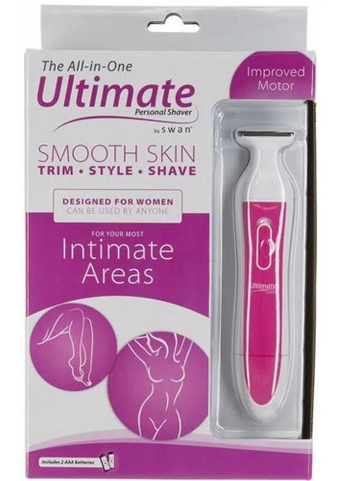 Anal Swan Swan The All In One Ultimate Personal Shaver Kit For Women