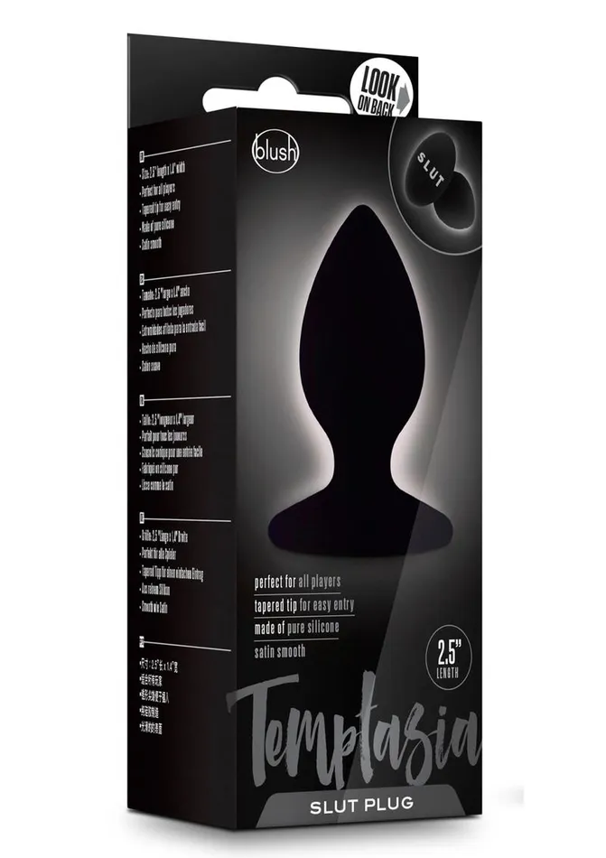 Anal Temptasia Temptasia Slut Silicone Butt Plug