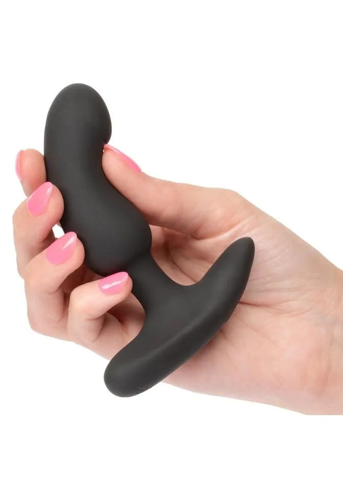 Anal Toys Rechargeable Curved Probe Silicone Anal Stimulator Anal Anal