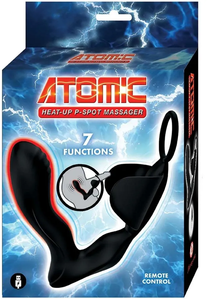 Atomic Atomic Heat Up Rechargeable Silicone Massager Female Sex Toys