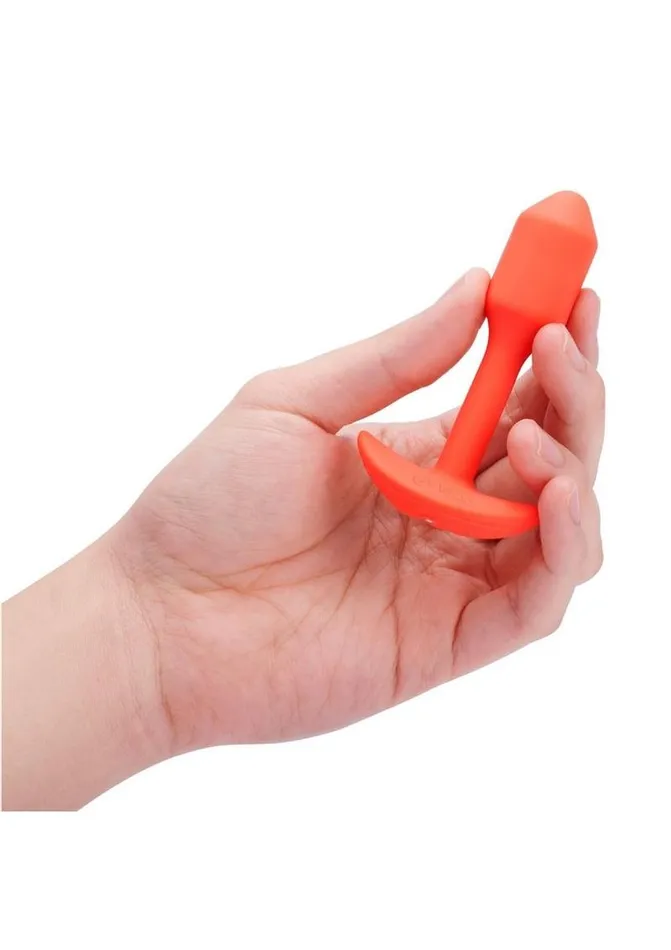 BVibe Vibrating Snug Plug Rechargeable Silicone Anal Plug bVibe Anal