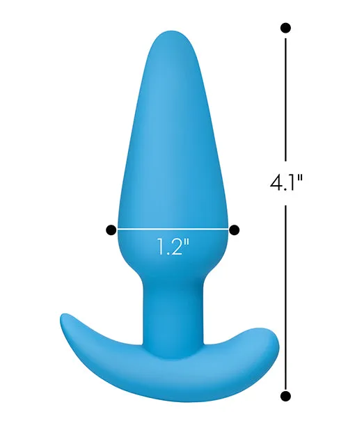 Bang 21X Vibrating Silicone Butt Plug Blue Xr LLC Anal