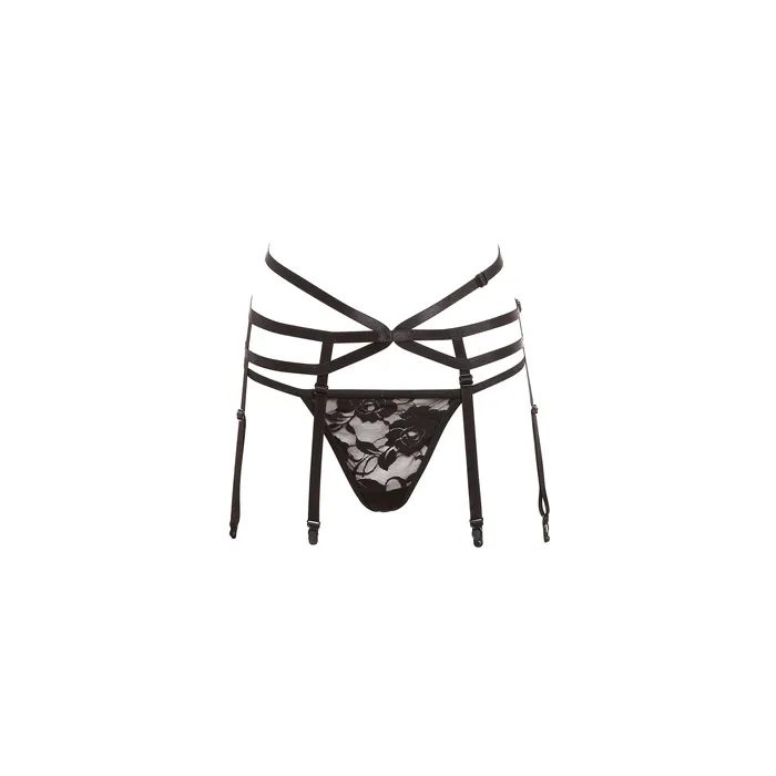 Barely Bare Female Sex Toys Strappy Garter Panty